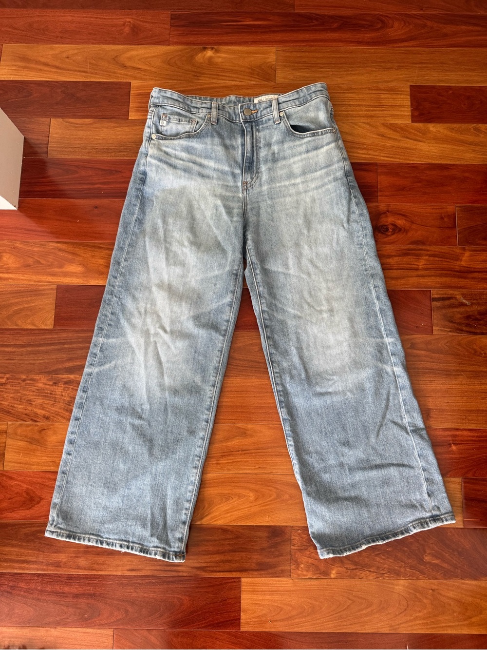Ag Adriano Goldschmied Saige Wide Leg Crop